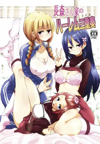 [Sound Sticker (Narusawa Kei)] Nagamori-san-chi no Harem Trio [Digital]