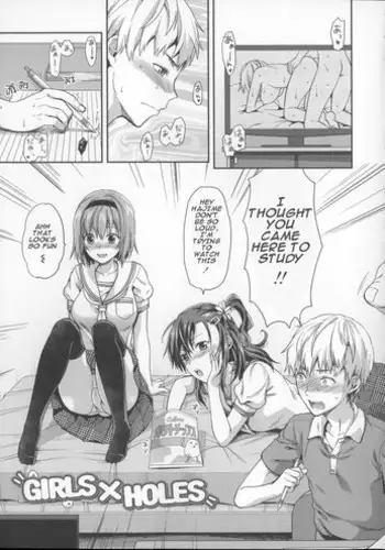 [Yuzuki N Dash] Girls x Holes (Ane Kyun!) [English] [Melez]